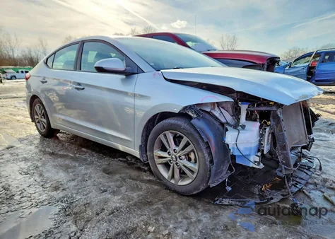 2018 Hyundai Elantra Sel from USA, damaged, VIN 5NPD84LF8JH287366